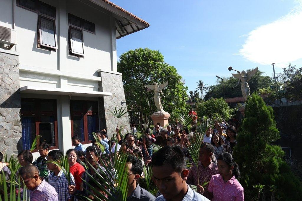 Minggu palma gereja kalasan